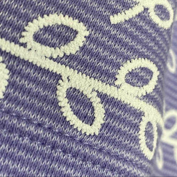 NWT Sz 1X Karen Scott purple tee with white detail - Picture 6 of 10